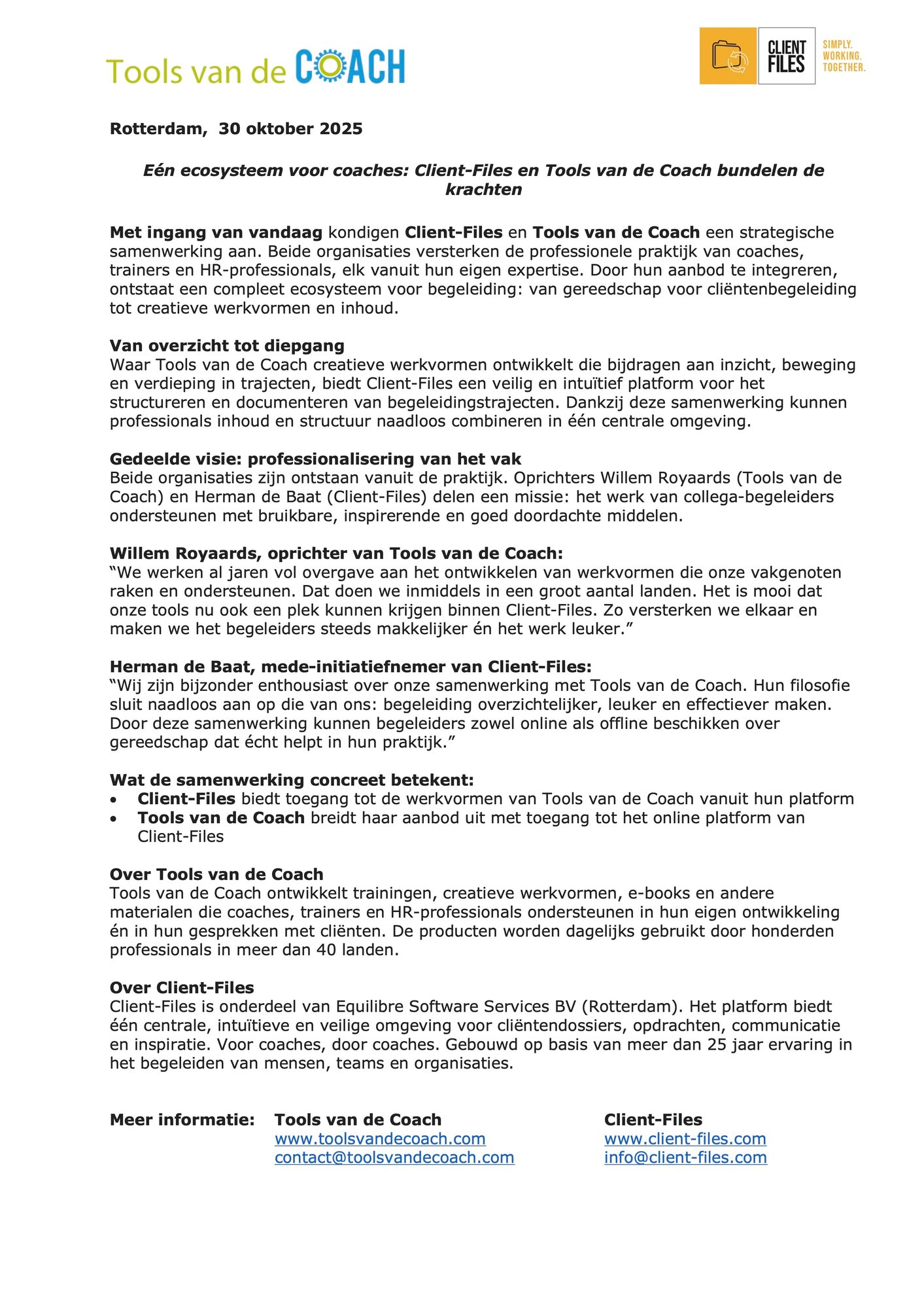 251028 Aankondiging samenwerking